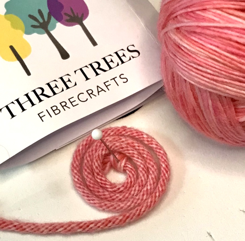 Three Trees Fibre Crafts Siren Singles - Pink Coral