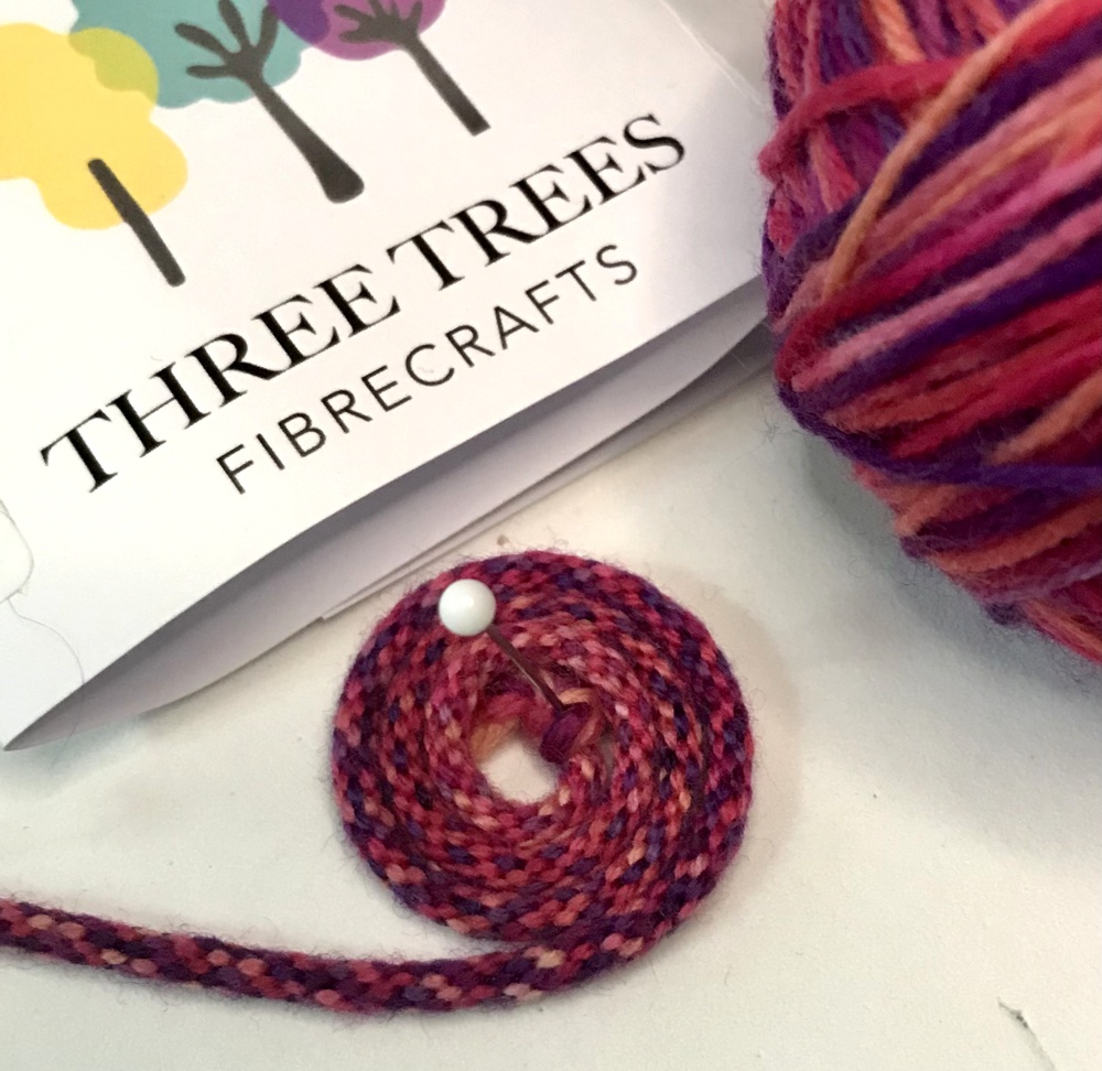 Three Trees Fibre Crafts - Fledgling 4ply sock - summer sunset